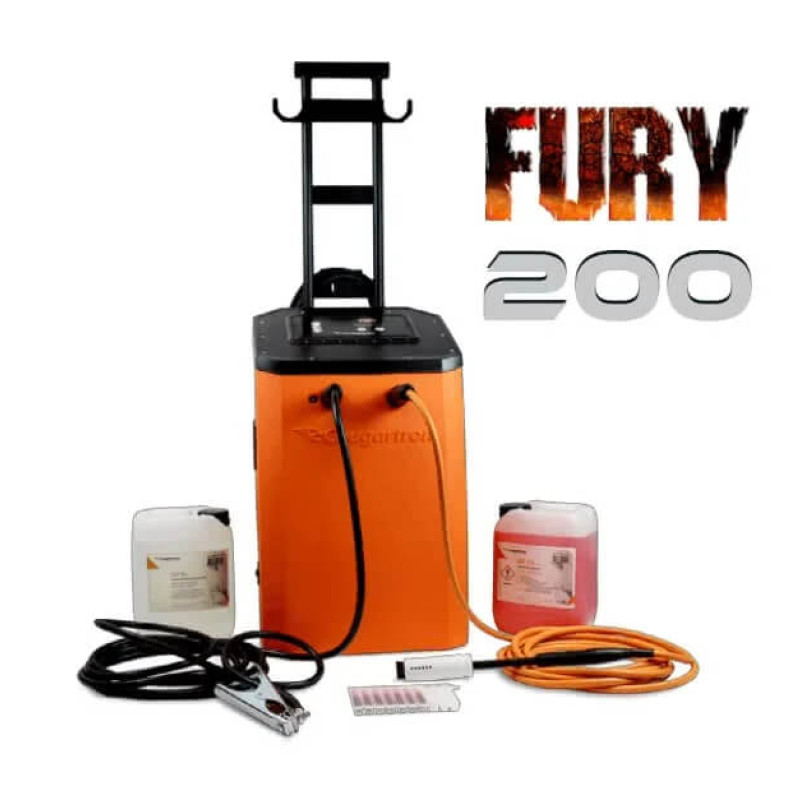 Cougartron FURY200 weld seam cleaner